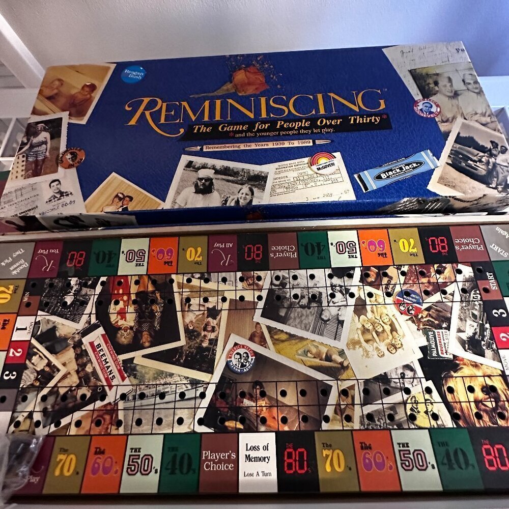 REMINISCING - THE GAME FOR PEOPLE OVER THIRTY, NOSTALGIA 1939-1989 - Picture 4 of 9